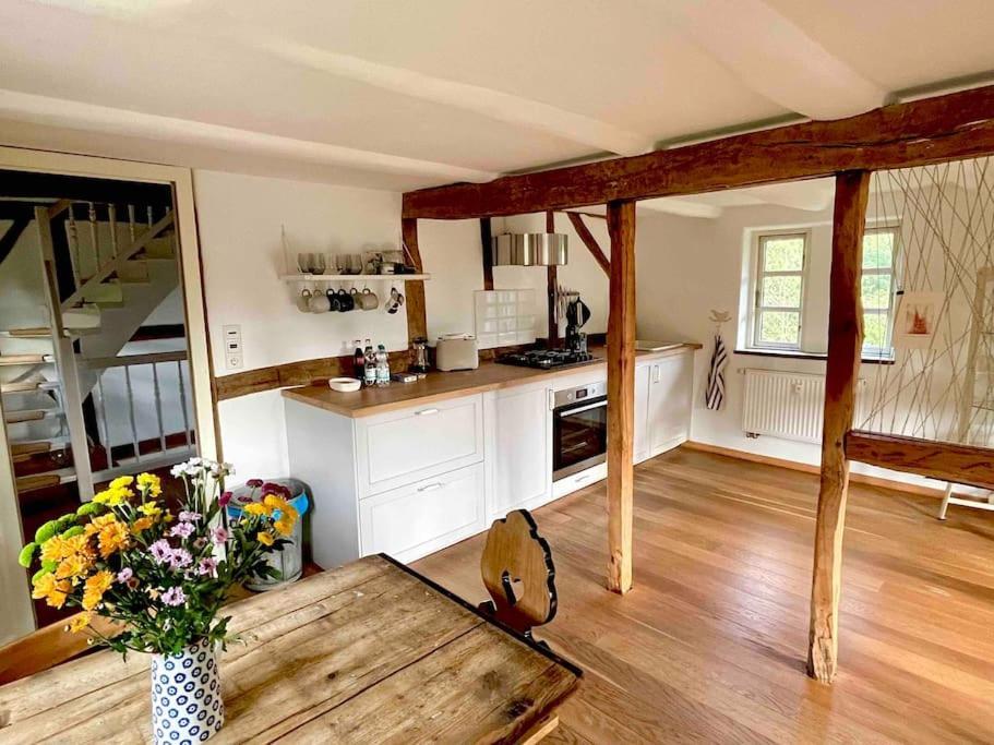 Fachwerkhaus Am Waldesrand Villa Solingen Luaran gambar
