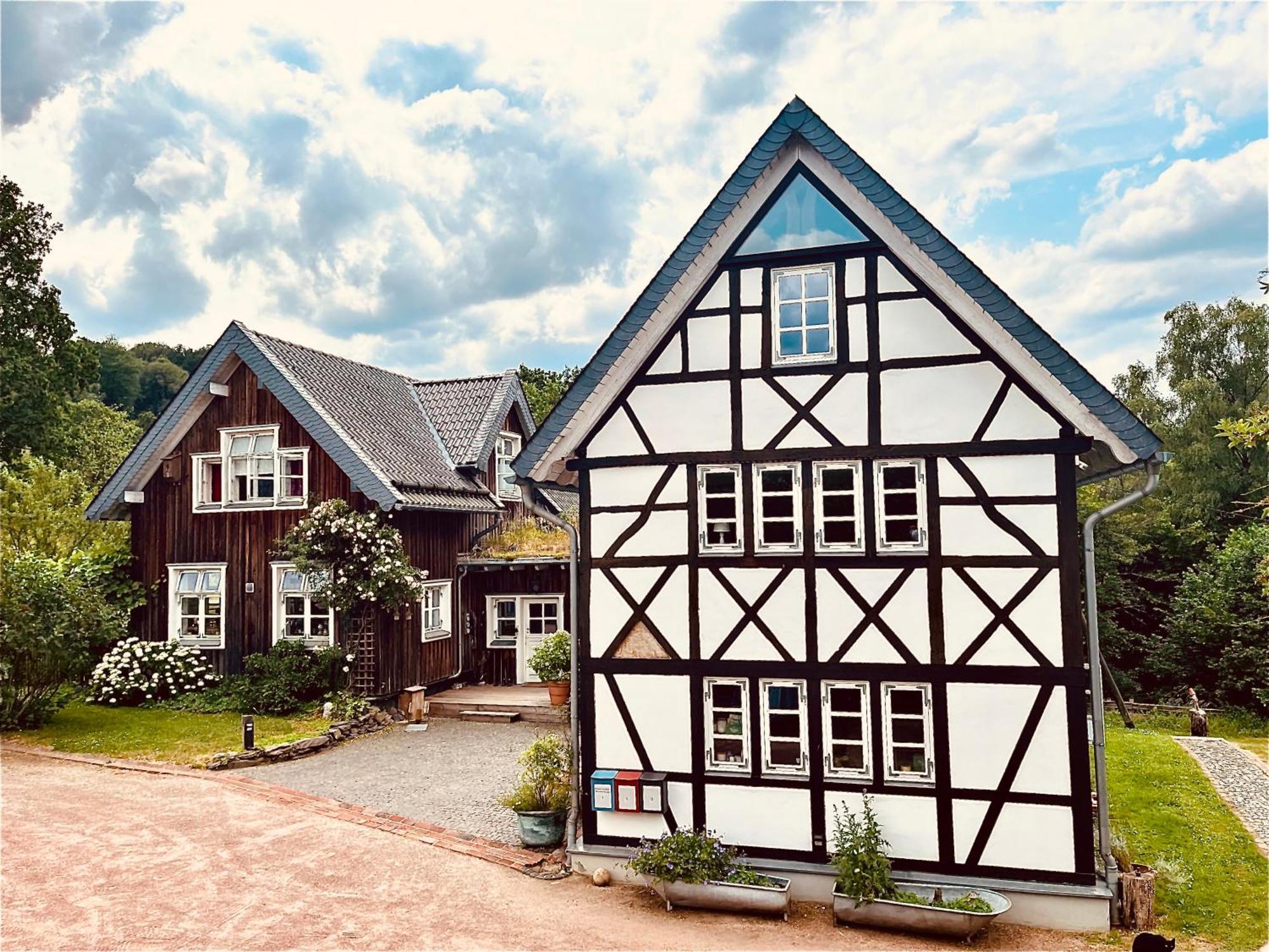 Fachwerkhaus Am Waldesrand Villa Solingen Luaran gambar